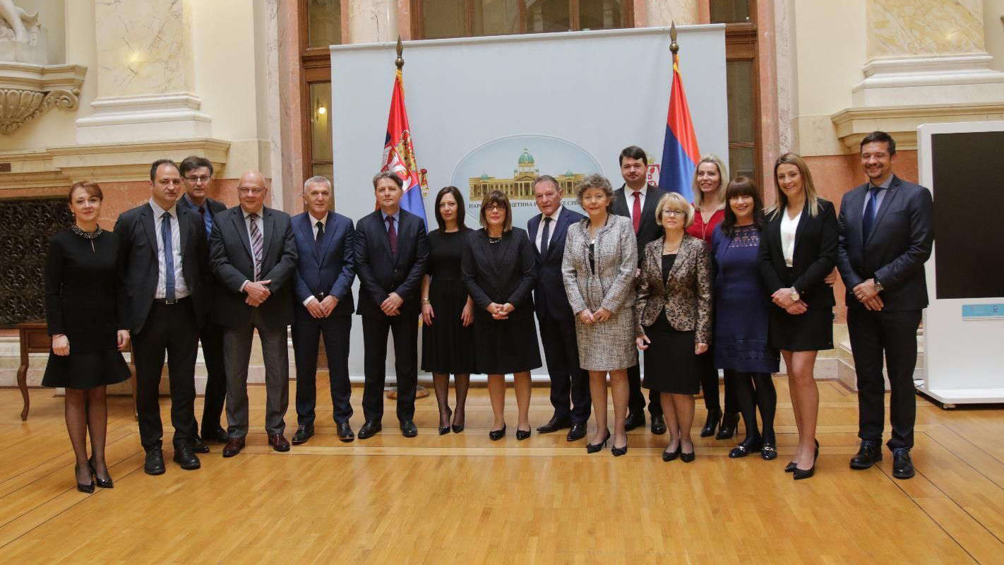 Novoizabrane sudije Ustavnog suda položile zakletvu pred Gojkovićevom 1