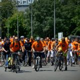 Najmasovnija biciklistička vožnja Orange Bike Ride šesti put u Beogradu 8. juna 2