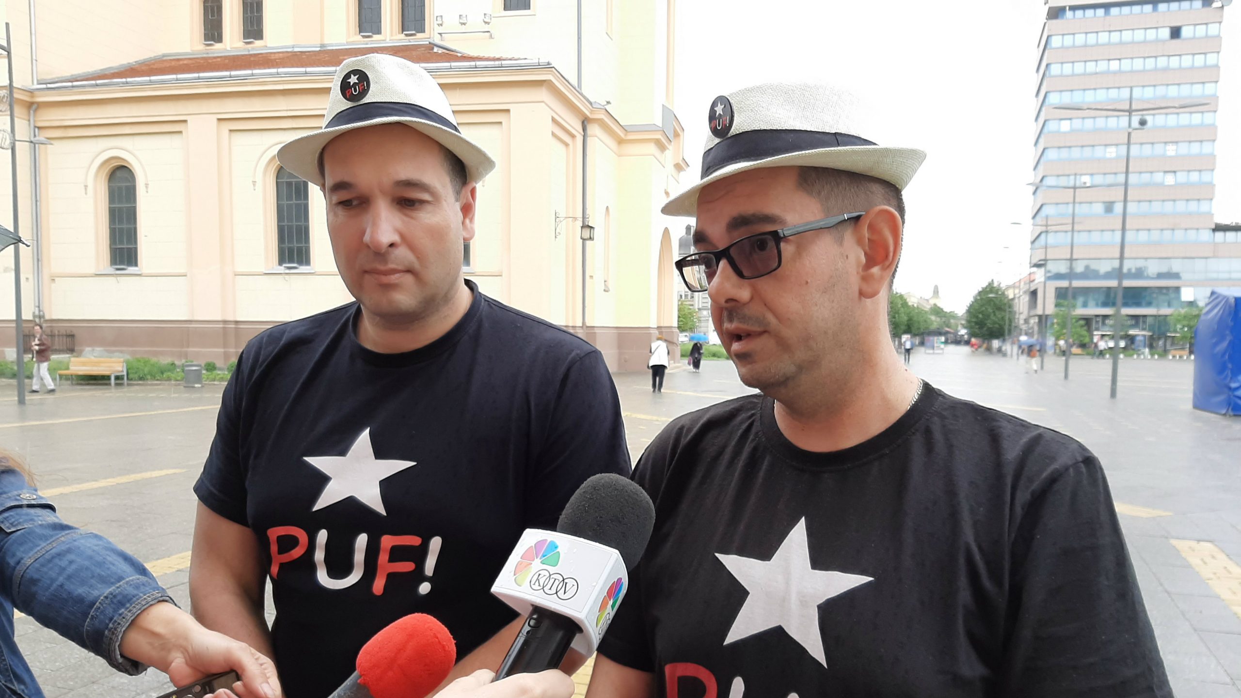 PUF podržao protest "Novinari protiv fantoma" 1