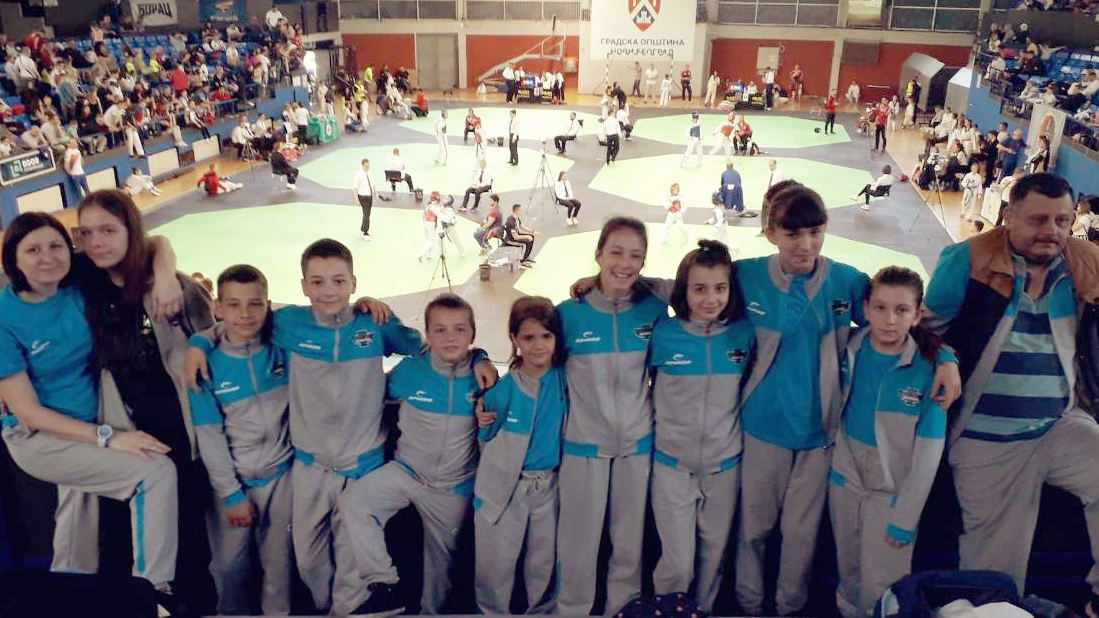 Osam medalja za TK Banjicu 1