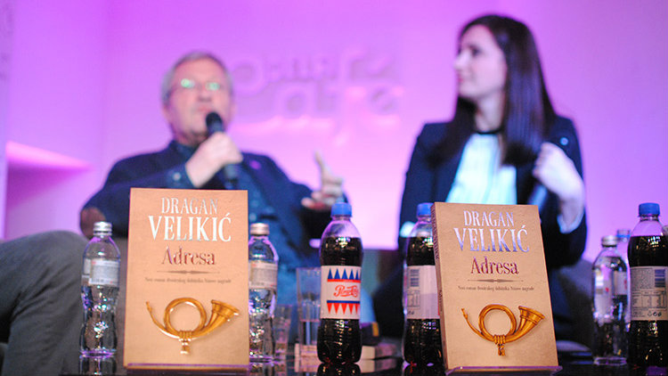 Predstavljen roman "Adresa" Dragana Velikića 1
