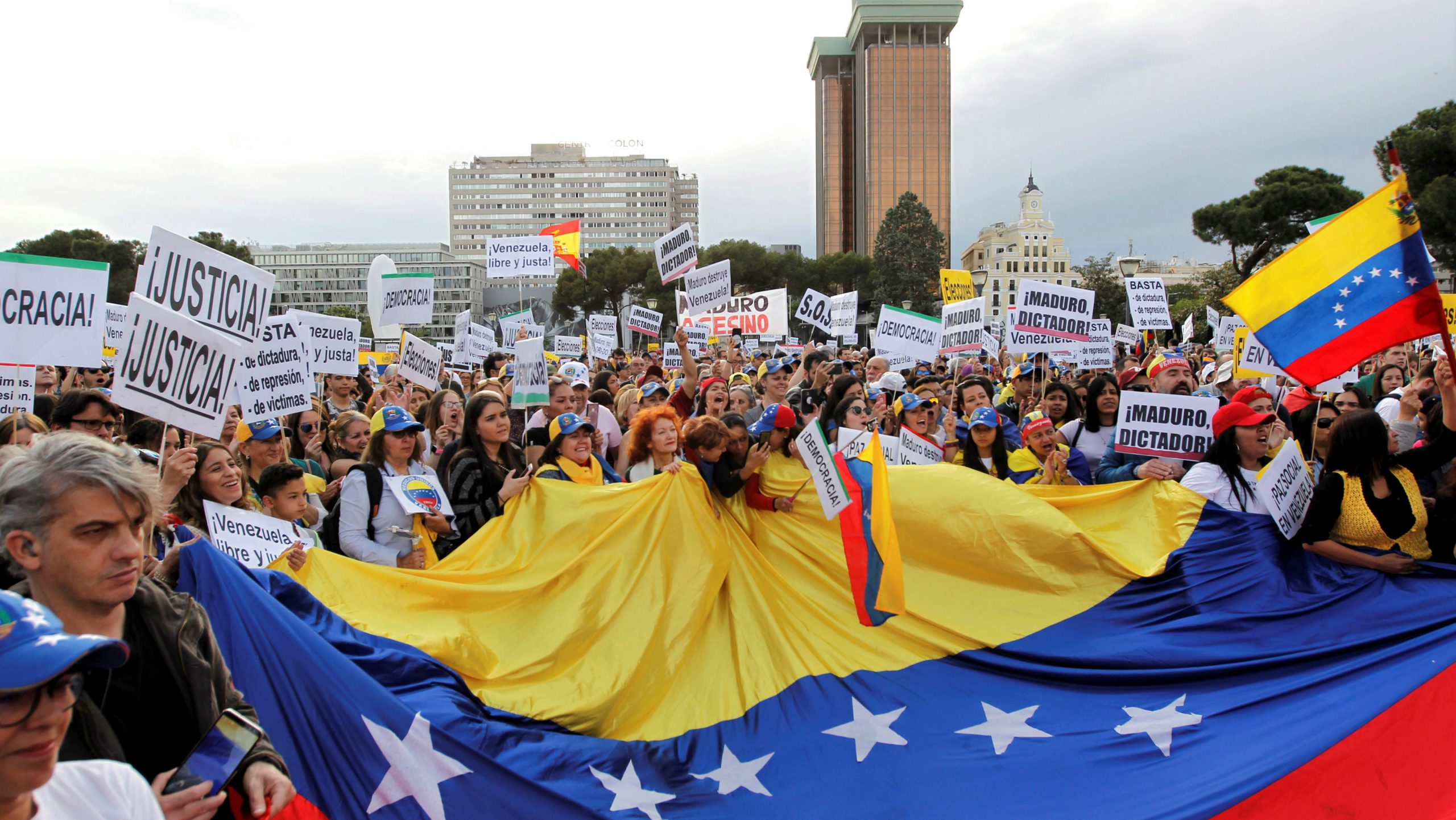 U Madridu održan novi protest Venecuelanaca protiv Madura 1