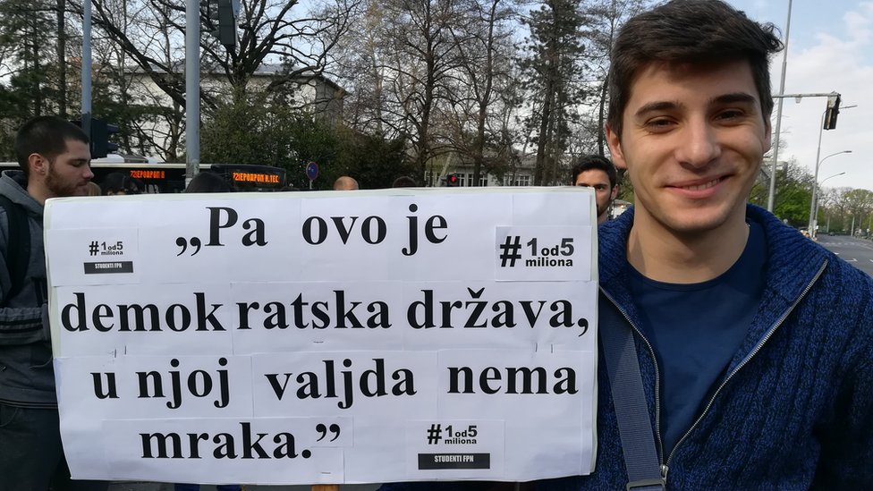 „1 od 5 miliona": Šest meseci subotnjih protesta - šta dalje 1 Protest studenata