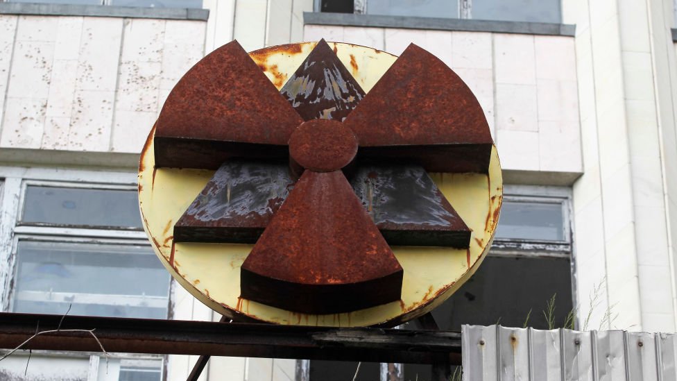 Building in Chernobyl