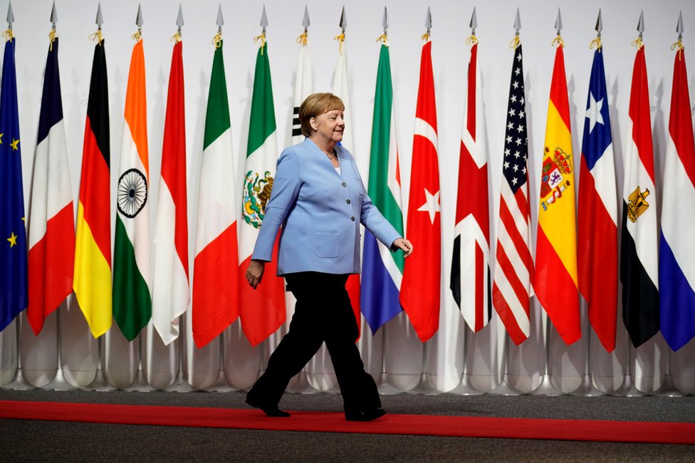 Angela Merkel na samitu G20