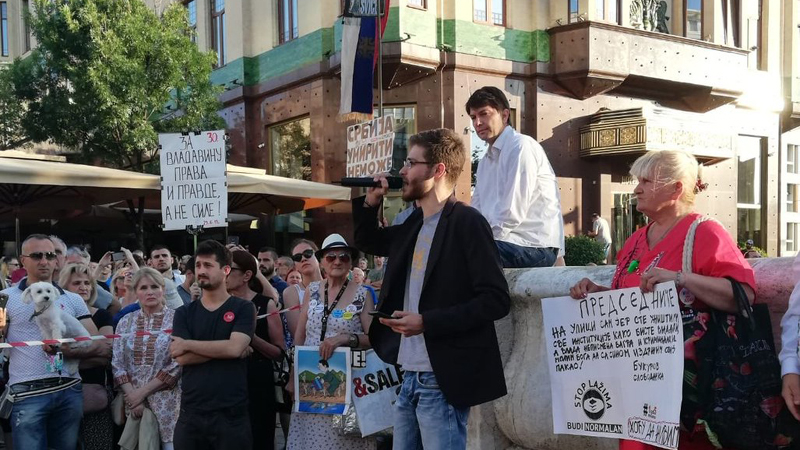 Jovanović: Protestima postavljeni temelji nove Srbije (VIDEO) 1