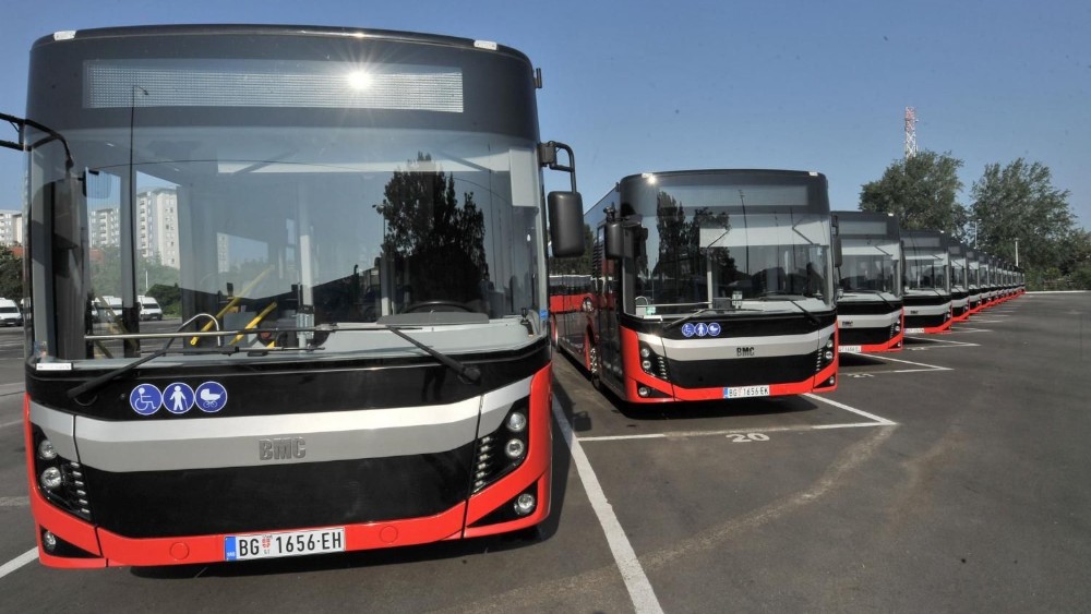 Dezinfekciona sredstva u svim autobusima javnog prevoza u Kragujevcu 1