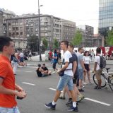 Učenici ponovo ispred Ministarstva prosvete Srbije, traže smenjivanje Šarčevića i poništavanje testa 2