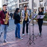 Koncert Bande saksofonista 21. juna ispred KC Beograd 11