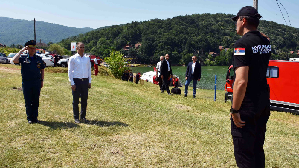 Na Bovanskom jezeru održana pokazna vežba spasilačkih timova 1