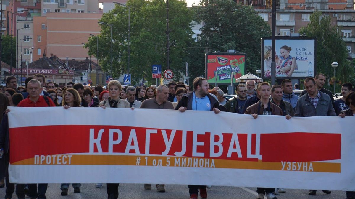 Kragujevčani će na protestu u subotu moći da razgovaraju s opozicionarima 1