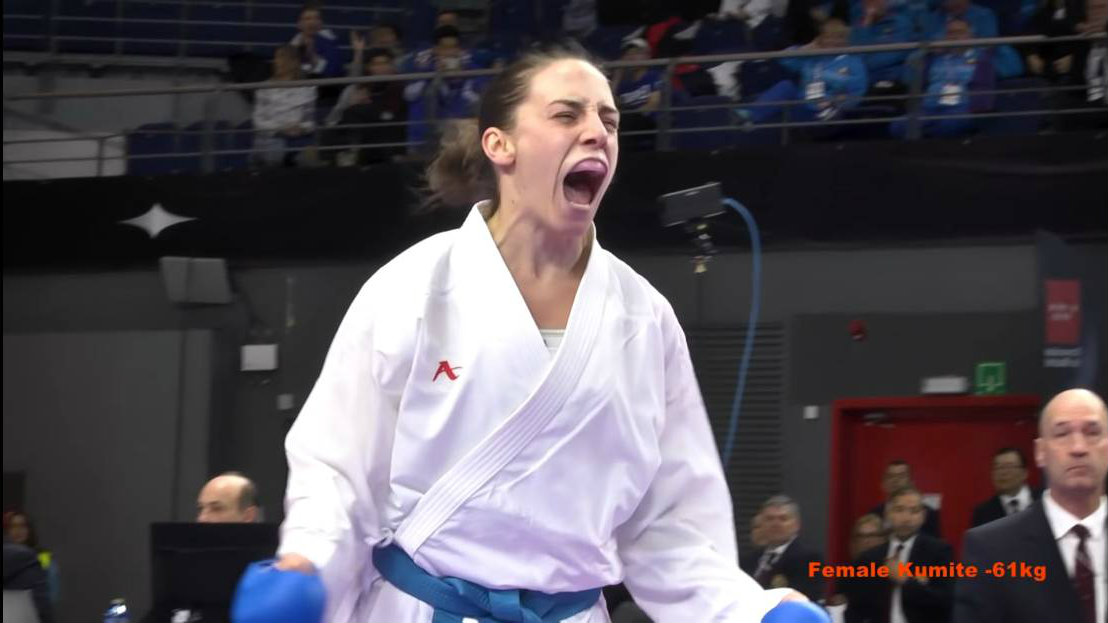 Jovana Preković osvojila srebrnu medalju u karateu 1