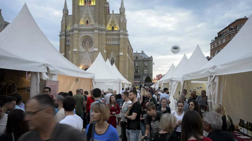 Najbolja vina na novosadskom Trgu slobode 1