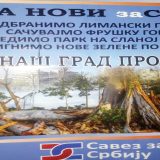 Novi Sad: SZS protiv izgradnje u Limanskom parku 10