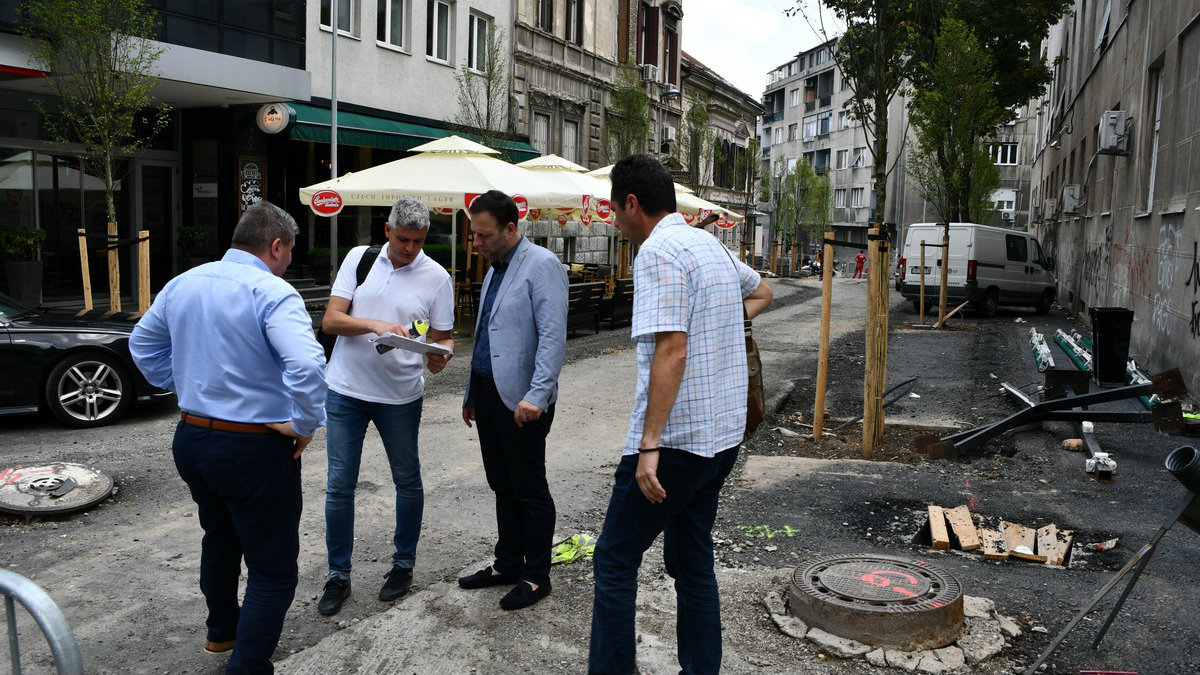Stojčić: Rekonstrukcija Simine ulice u završnoj fazi 1