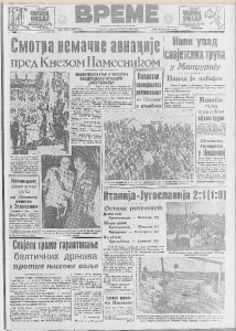 Štampa iz 1939: Albanija ulazi u sastav Italije 2