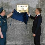 U Prokuplju otkrivena spomen ploča u znak sećanja na rusku bolnicu u tom gradu tokom NATO agresije 14