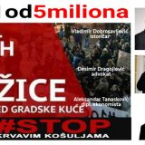 Dvadeseti protest "1 od 5 miliona" u subotu u Užicu 9