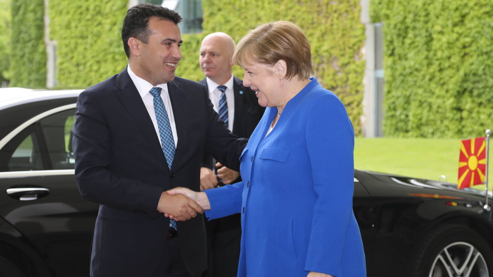 Zaev posle sastanka s Merkel: Ove godine počinjemo pregovore o prijemu u EU 1