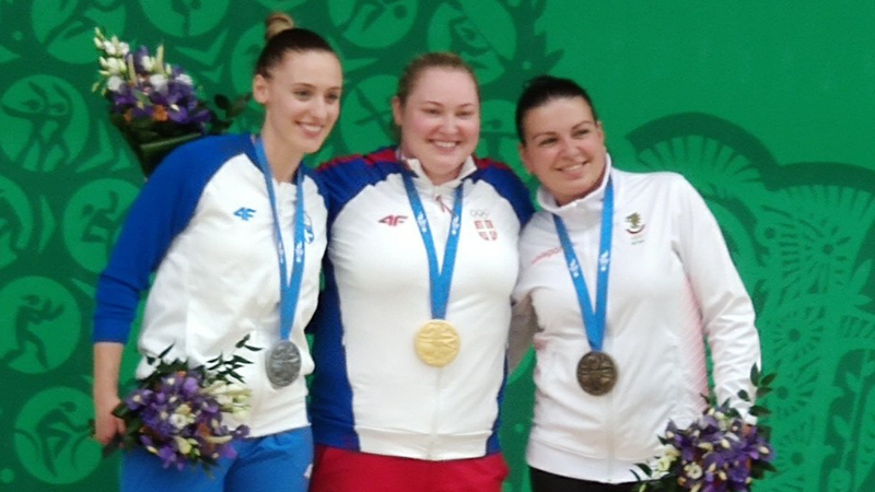 Arunović odbranila zlato vazdušnim pištoljem na Evropskim igrama 1