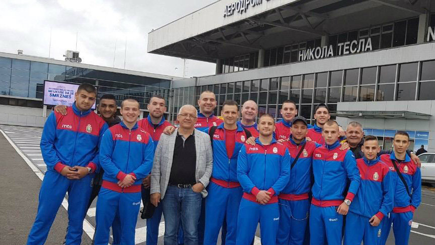 Srpski bokseri na pripremama u Rusiji 1