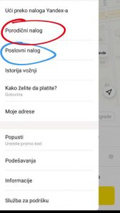 Yandex.Taxi kreirao račune za porodice i firme 2 Yandex.Taxi kreirao račune za porodice i firme 2