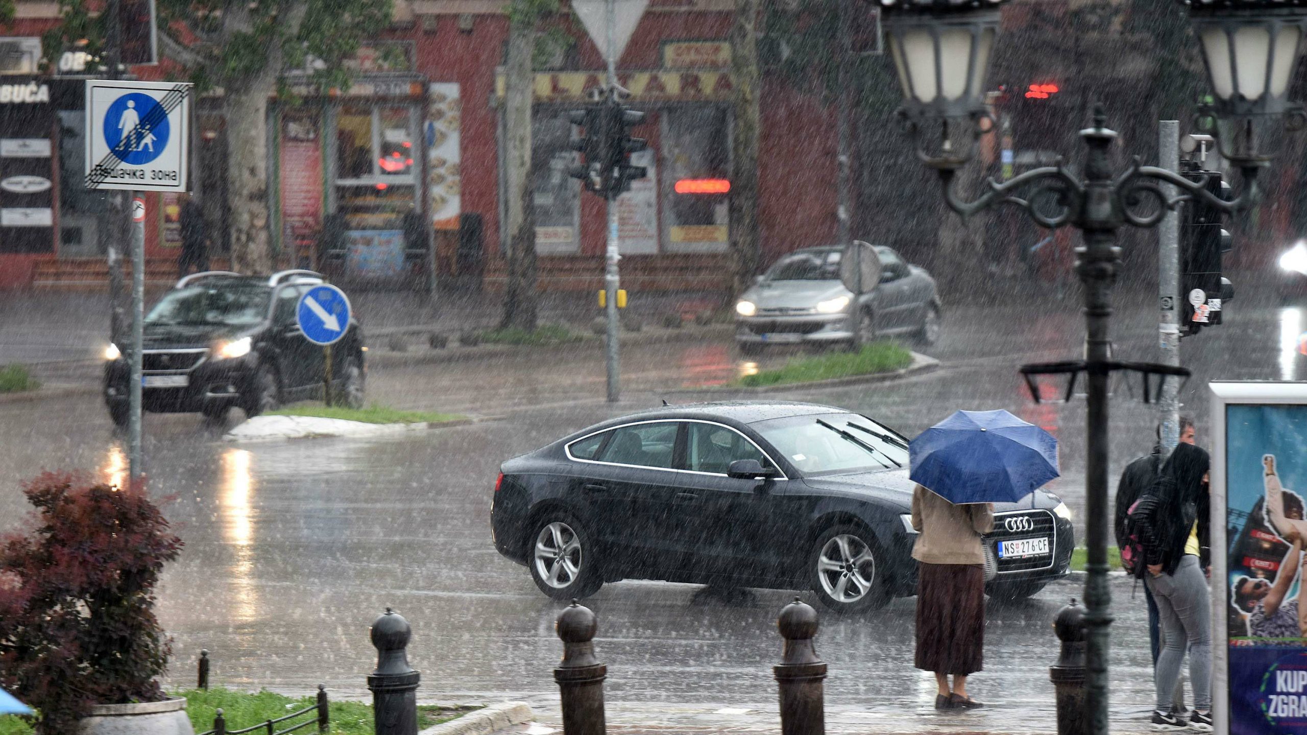 Danas oblačno mestimično sa kišom i pljuskovima 1