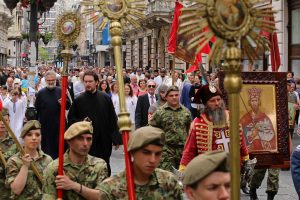 Liturgijom i litijom Beograd obeležio slavu Spasovdan 2 Liturgijom i litijom Beograd obeležio slavu Spasovdan 2