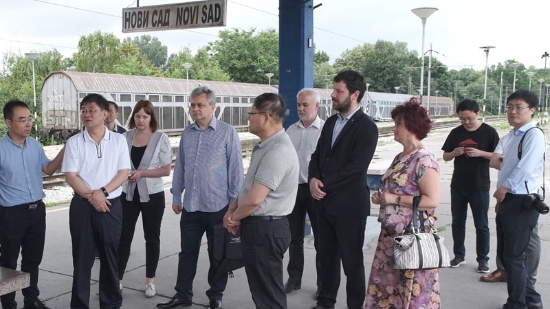 Tungđun obišao trasu buduće pruge za velike brzine Novi Sad - Subotica 1