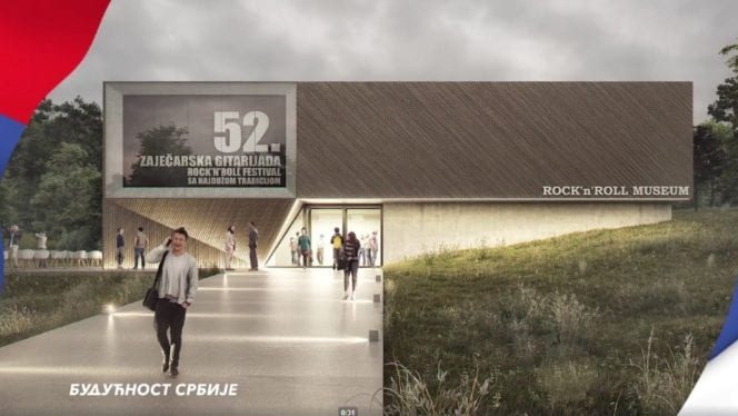 Nepostojeći objekat „Rok muzeja“ u spotu za najavu dolaska Vučića u Zaječar (VIDEO) 1
