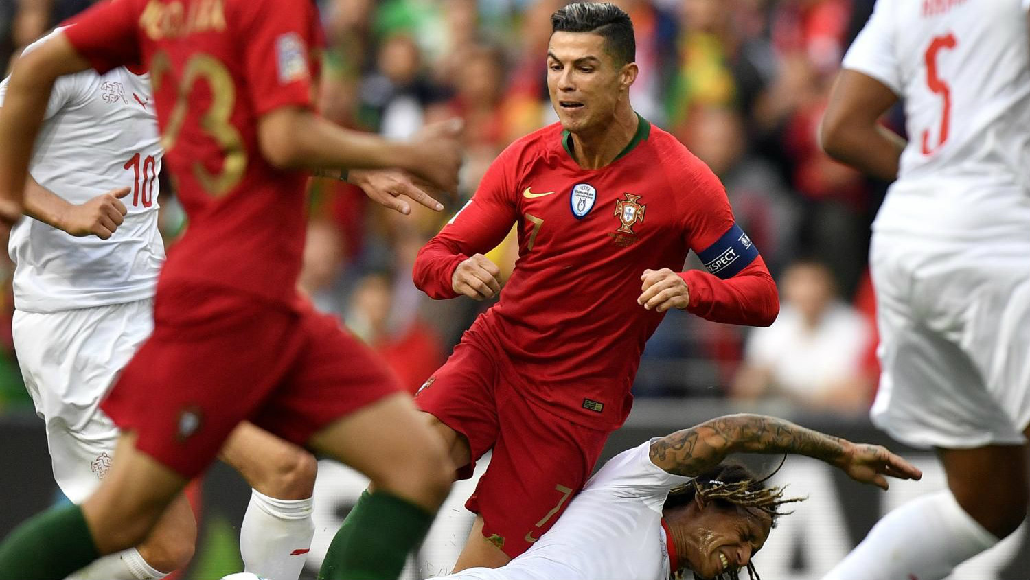 Het-trik Ronalda, Portugal prvi finalista Lige nacija 1