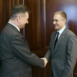 Stefanović sa potpredsednikom Interpola o protivljenju Srbije za članstvo Kosova 8