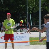 Održana besplatna škola tenisa za decu na Adi 1