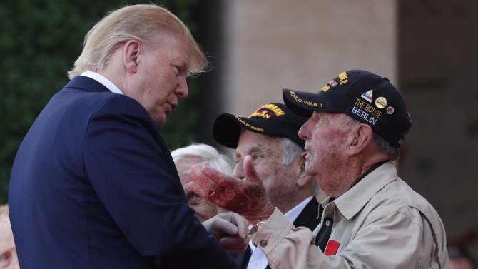 Tramp: Veterani Dana D su ponos nacije 1