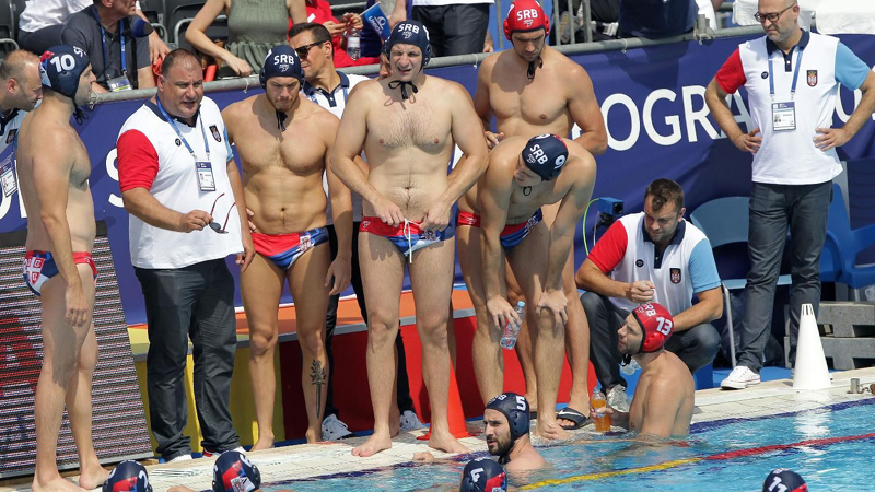 Srpski vaterpolisti u finalu Svetske lige 1