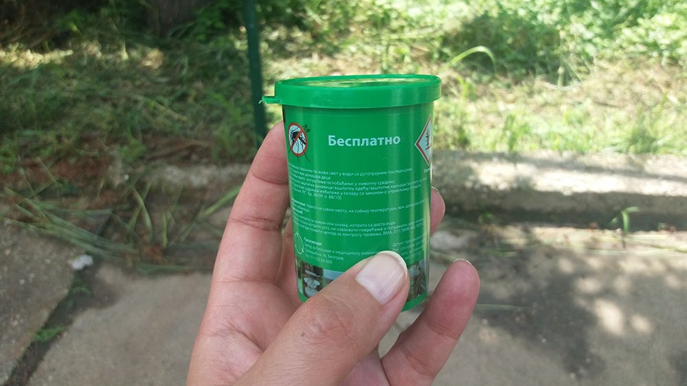 Počela dezinfekcija, suzbijanje komaraca i podela larvicidnih tableta na Paliluli 1