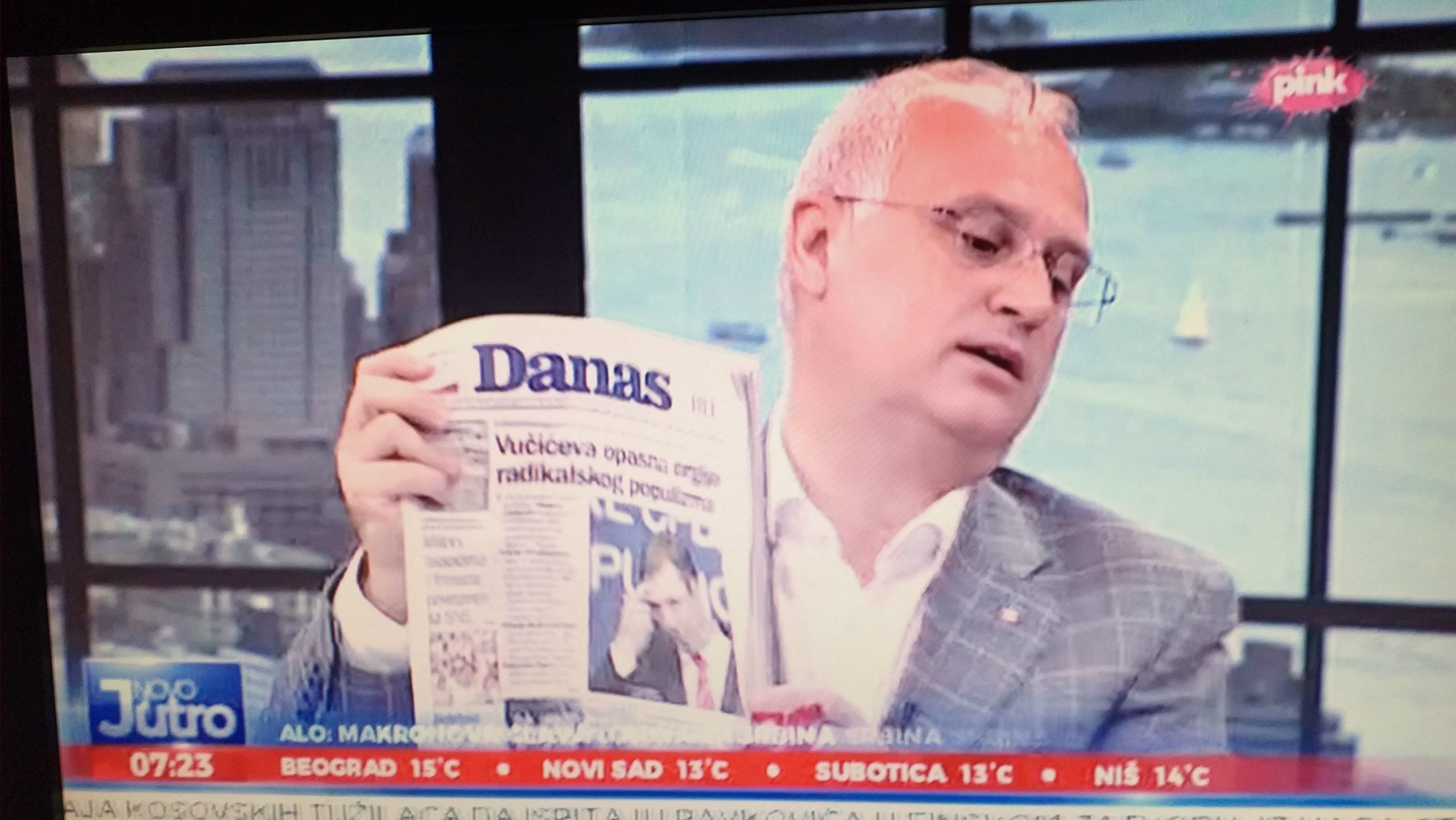 Goran Vesić, Pink, Danas