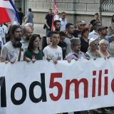 Protest Jedan od pet miliona ove subote isped Rektorata 10