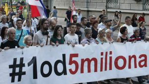 Završen protest "1 od 5 miliona": Izbora neće biti ukoliko se ne promene izborni uslovi 2