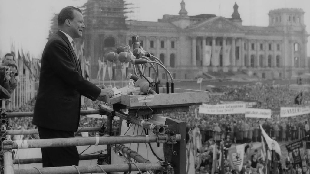 Vili Brant kao gradonačelnik Zapadnog Berlina