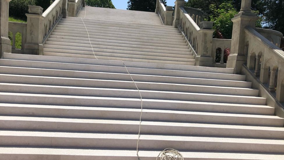 Stepenice Kalemegdan: Da li su morale da budu baš toliko bele 3 Veliko stepenište Kalemegdan