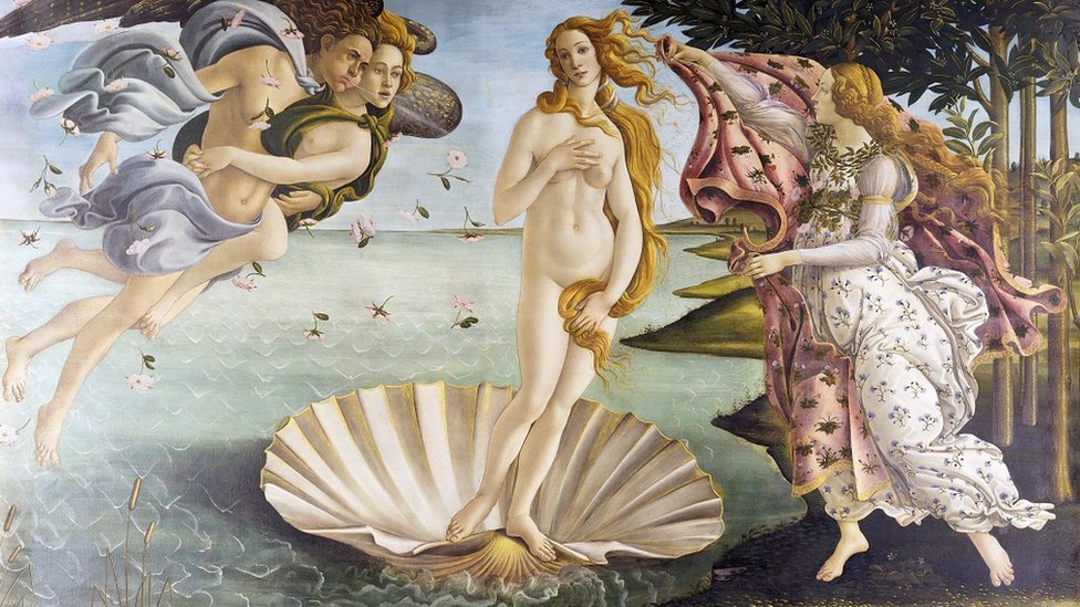 Rođenje Venere, Sandro Botičeli