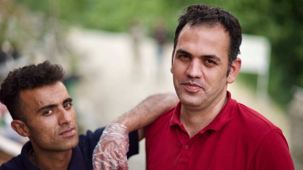 Unutar Irana: Šta Iranci misle o sukobu sa Amerikom 2 Hadi (red shirt, on the right)