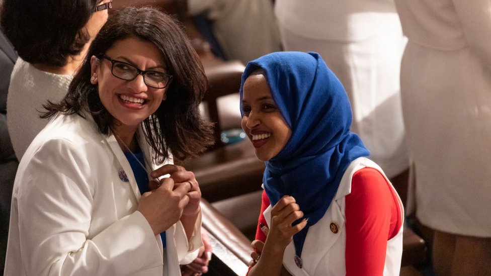 Tlaib i Omar razgovaraju
