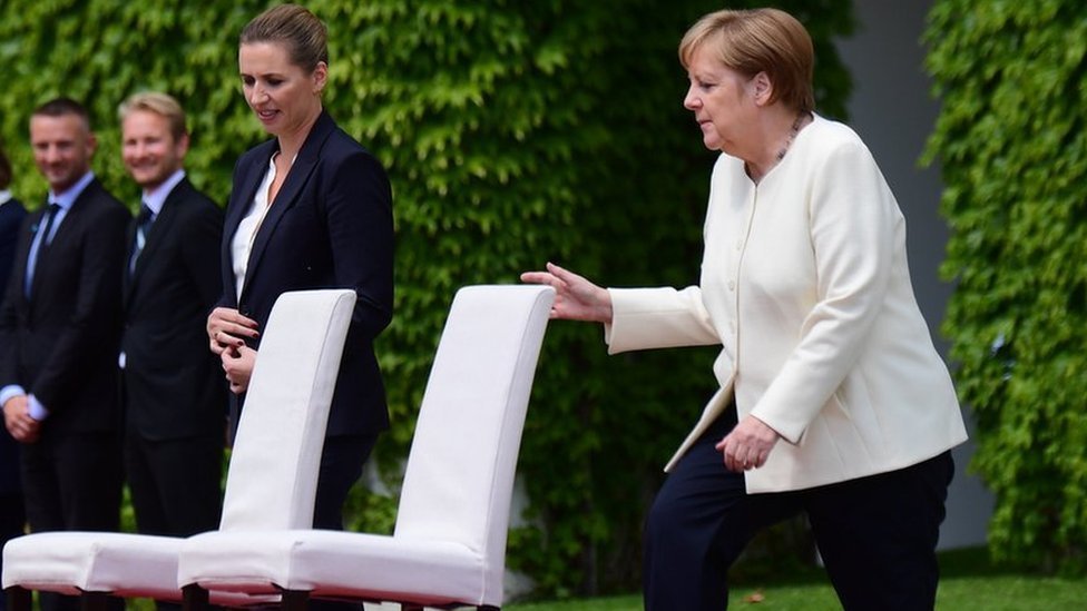 Angela Merkel sa danskom premijerkom