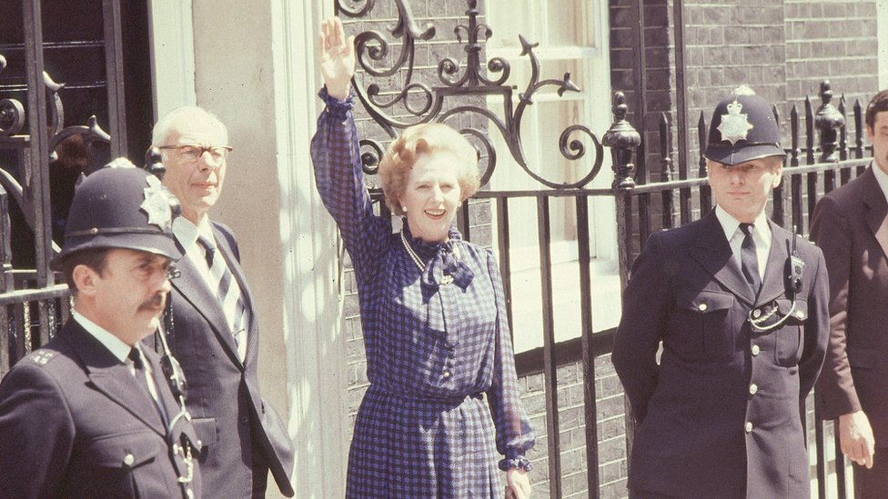 Boris Džonson je novi stanar u Dauning strit broj 10 - ovo je 10 zanimljivosti o tom mestu 2 Margaret Tačer, jun, 1983.