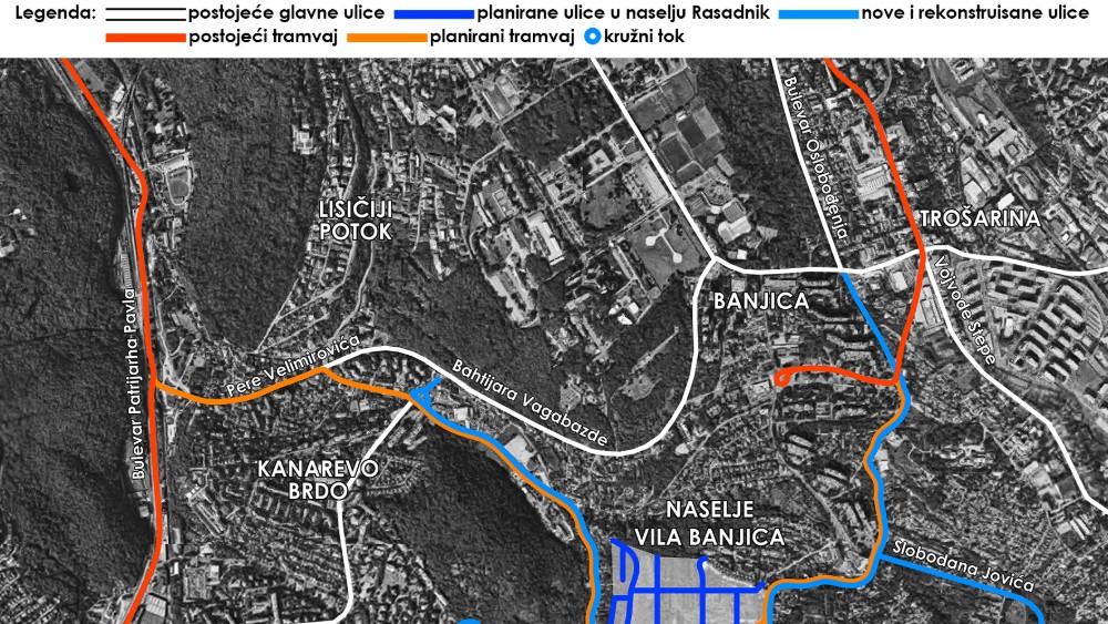 Udruženje ljubitelja železnice: "Vila Banjica" zahteva tramvaj i bulevare 1