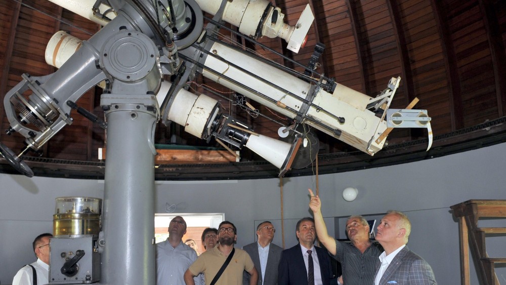 Vesić: Rekonstrukcijom Opservatorije Beograd će dobiti još jednu atrakciju 1
