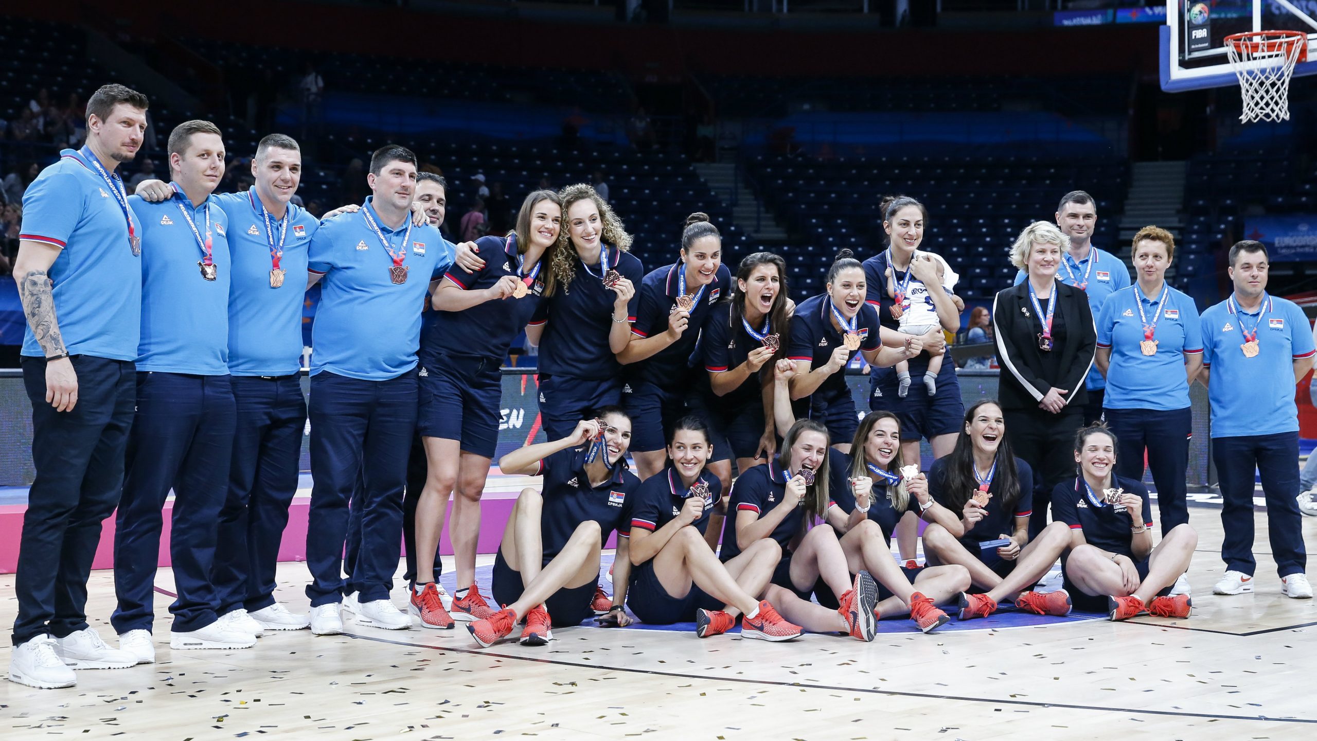 U Beogradu večeras doček zlatne ženske košarkaške reprezentacije 1