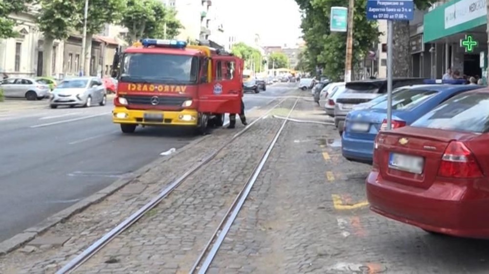 Lokalizovan požar na Dorćolu 1